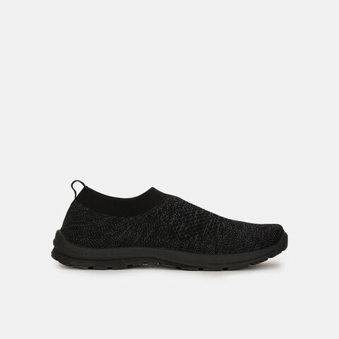 Bata Black Slip-on Casual Shoes for Men